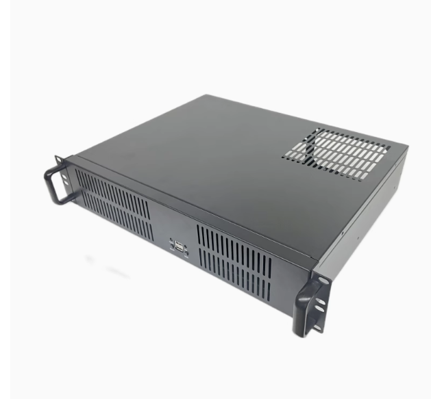 2U工業機箱35CM短工控3個硬盤ATX電源MATX主板4槽